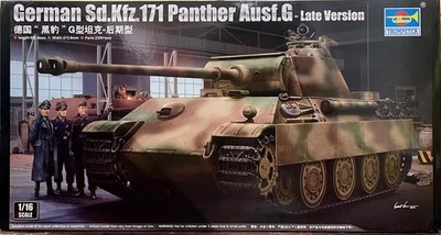 Trumpeter 00929 1/16 Sd.Kfz.171 Panther G Late Version Brand New Complete Kit