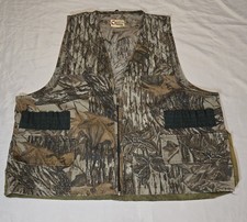 Vtg Realtree Sports Afield Camo Vest Mens Size XXL Pockets Duck,Hunting See Pics