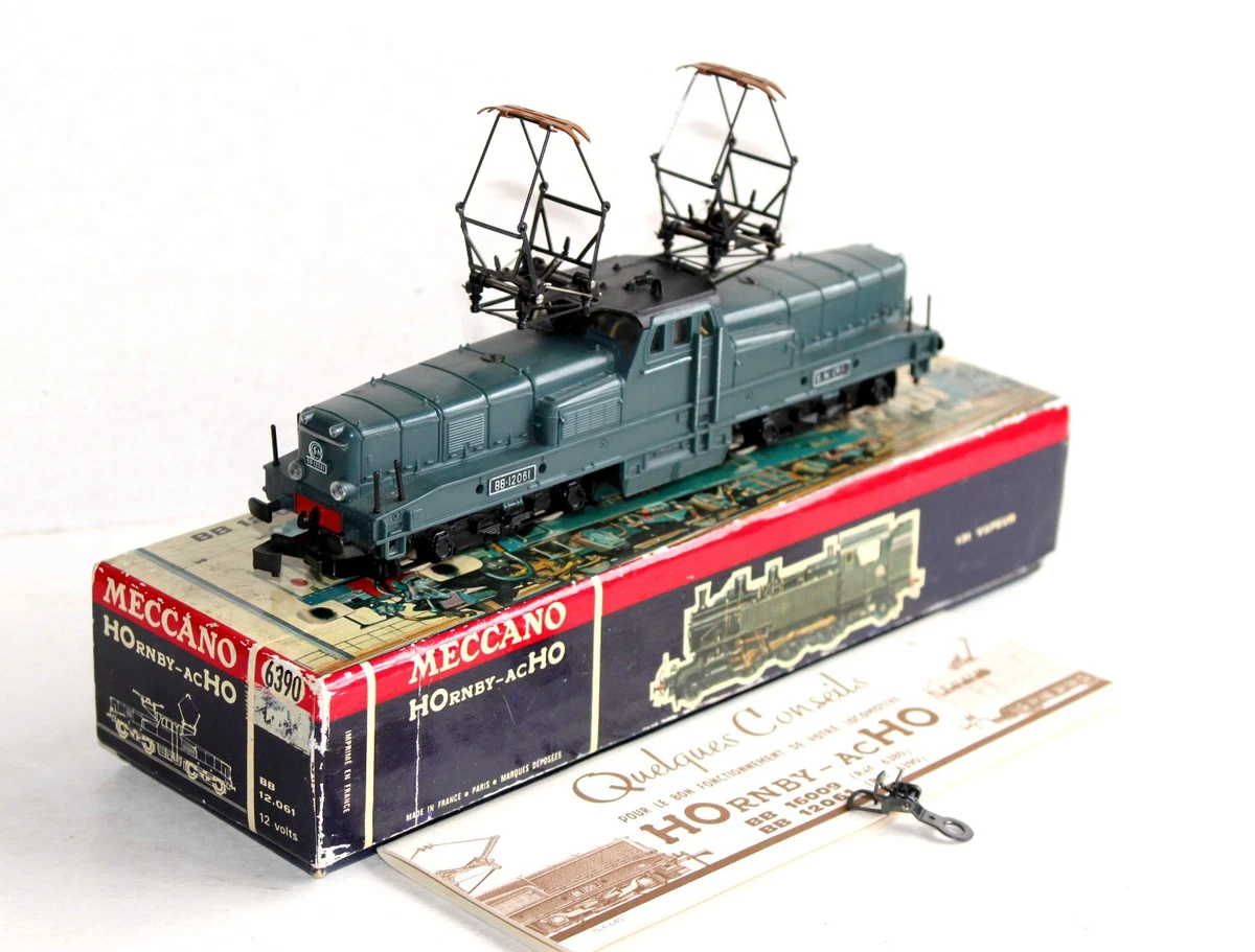 Vintage house broc: Motrice locomotive électrique Hornby meccano