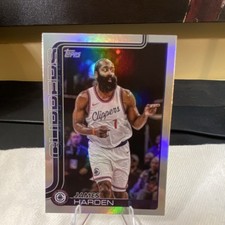 Topps 2025-26 Holofoil James Harden #143 Los Angeles Clippers Basketball Card