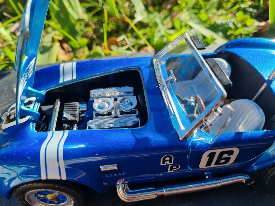 7& AC Cobra 427 bleu 1/18 Solido - Photo 3/4