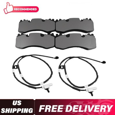 Front Brake Pads W/Sensors Set For Aston Martin DB11 Vantage HY53-2L507-AA