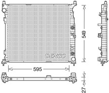 Motorkühler Wasserkühler DENSO DRM17055 für MERCEDES GLE W166 KLASSE C292 GL 250 Motorkühler Wasserkühler DENSO DRM17055 für MERCEDES GLE W166 KLASSE C292 GL 250