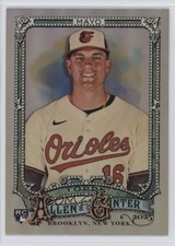 2025 Topps Allen & Ginter Chrome Refractor Coby Mayo #131 8d2