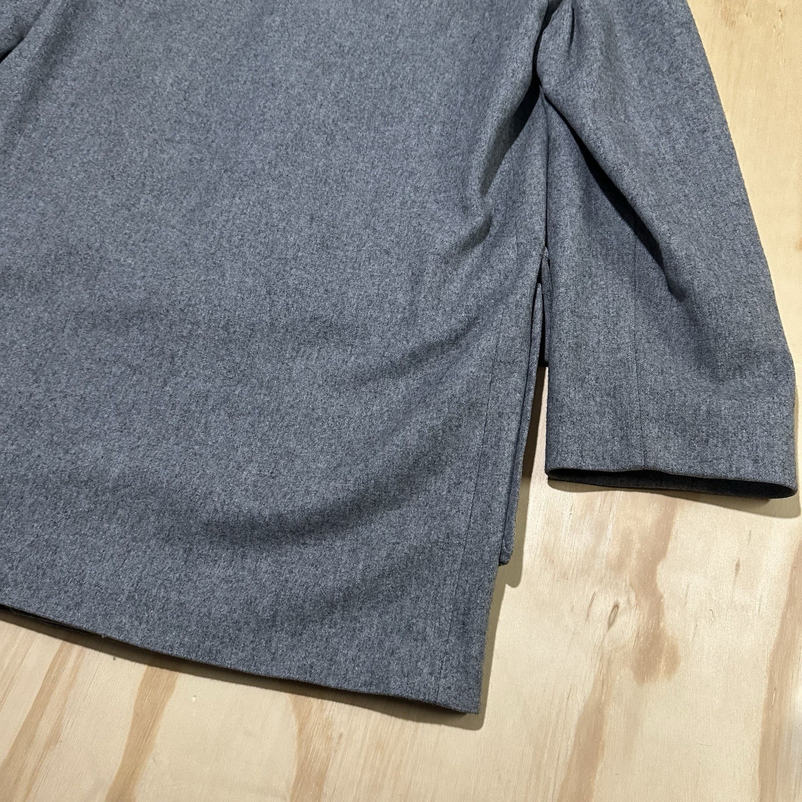 Vintage Pendleton Wool Coat Jacket Gray Western R… - image 15