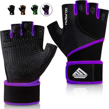 Workout Gloves Gym Gloves Weight Lifting Gloves for Men Women with Full Palm Pad