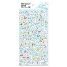 Mini Seal Stickers Sheet Mind Wave Planner Stickers