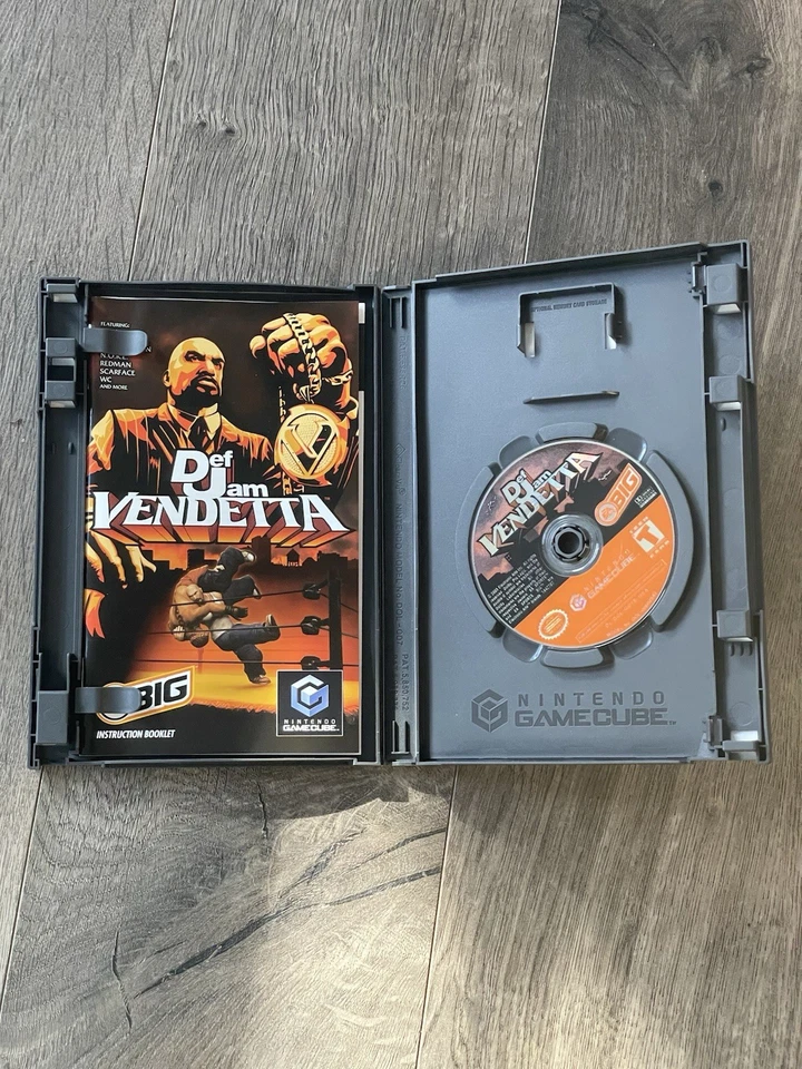 Def Jam Vendetta (Nintendo GameCube, 2003) Complete w/ Manual TESTED & WORKS - Image 4 of 4