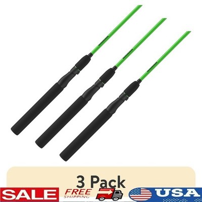 Pack Hotcast Fishing Rod 6ft Medium Light Spinning Rod Durable EVA Handle  New