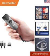 Portable Mini Bluetooth 2D 1D Barcode Scanner Wireless