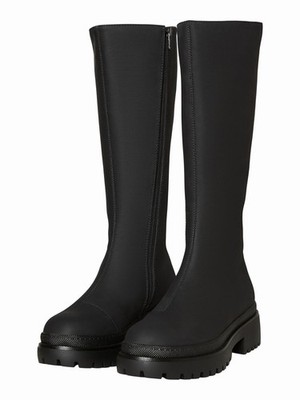 NIB Women s Vero Moda VMSALLY Black Lug Sole Boots - US 6 / EU 37