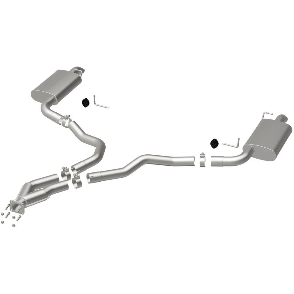 MagnaFlow Performance Exhaust System Kit 16710: 1975-1979 Chevrolet Corvette Foto 3 de 4