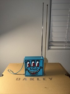 Keith Haring VERY RARE AM FM Transistor Radio Vintage 1st Edition 1985 Pop Shop