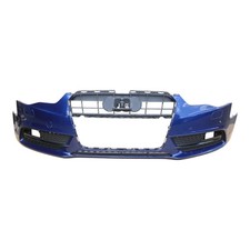 Audi A5 8T Frontstoßstange Stoßstange vorn vorne Stoßfänger blau LX5Q Facelift