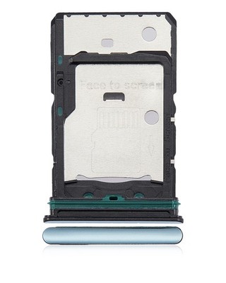 Replacement Dual Sim Card Tray Compatible For OnePlus Nord CE 2 5G (Bahama Blue)