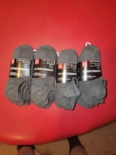 UA UNDER ARMOUR No Show Men's Socks  Size Medium M 4-8.5 W 7-10.5 Gray 16 pairs