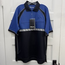 High Visibility Work Performance Polo Blauer Mens L Regular NWT