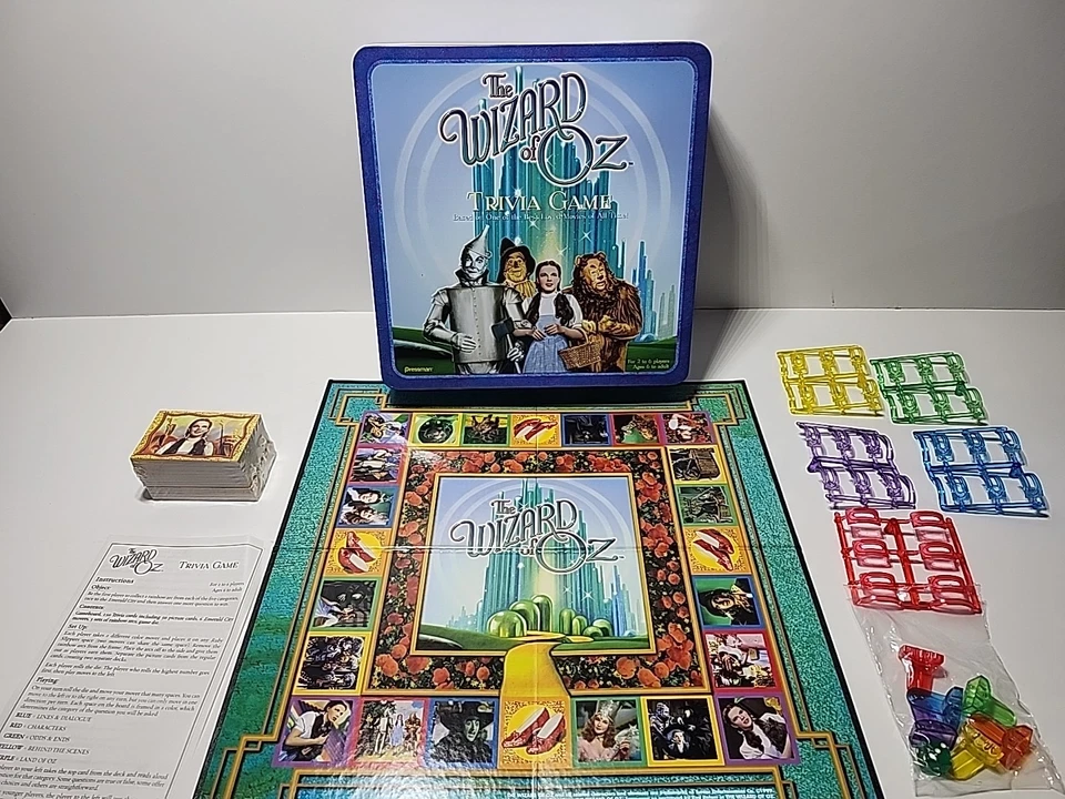 The Wizard Of OZ Trivia Game New Complete In Package Free Shipping - Image 2 of 4