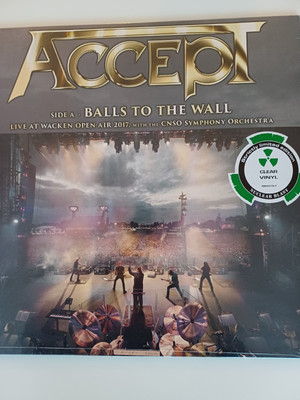 + 10 '' SINGLE + ACCEPT - BALLS TO THE WALL +ROCK + HARDROCK + AOR + RAR !
