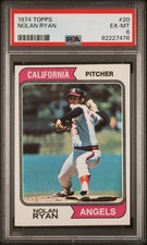 1974 Topps 20 Nolan Ryan PSA 6 82227476