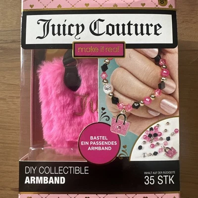 Juicy Couture Make It Real 35 Stück Sammlerstück Mini Tasche passendes Armb