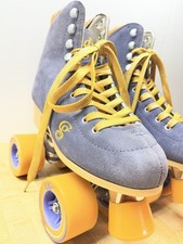 Candi Girl Roller Derby Carlin Quad Roller Skates Periwinkle USA Size Womens 6