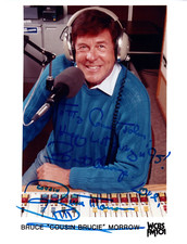 Bruce Morrow "Cousin Brucie" Radio DJ Hand Signed Autograph 8x10 Photo