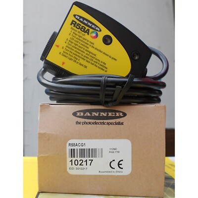 New Original BANNER Photoelectric Sensor R58ACG1