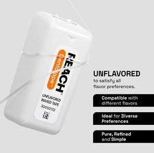 4x Reach Dentotape Waxed Dental Floss Bundle Effective Plaque Removal Wide N8