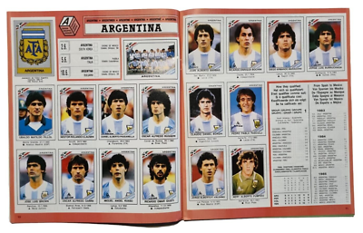 Collector - Album Mexico 86 Panini incomplet Coupe du monde