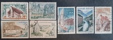 1435 1436 1437 1438 1439 1440  1441, 7 valeurs série touristique 1965 Obli.
