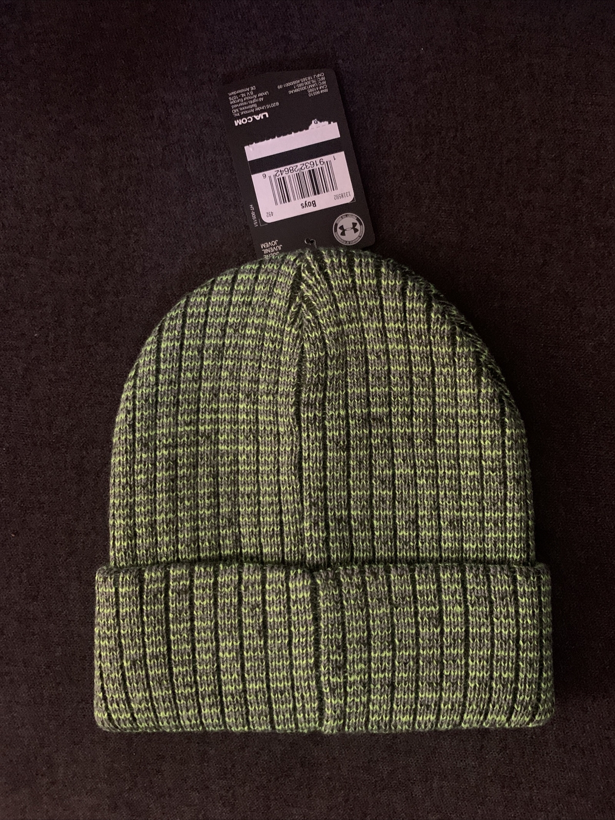 boys under armour winter hat