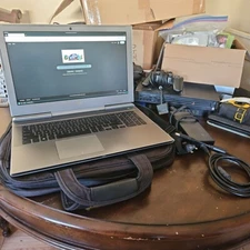 Dell Vostro 15 7570 w/ Laptop Bag,  Win 11, Needs New Keyboard And CMOS battery 