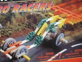 Knex 11104 K'nex Turbo Racers Motorized Micro Power 3 Model Vintage 1995 SEALED
