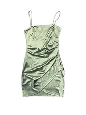 Windsor Sage Slip Bodycon Mini Dress Size Medium NWT