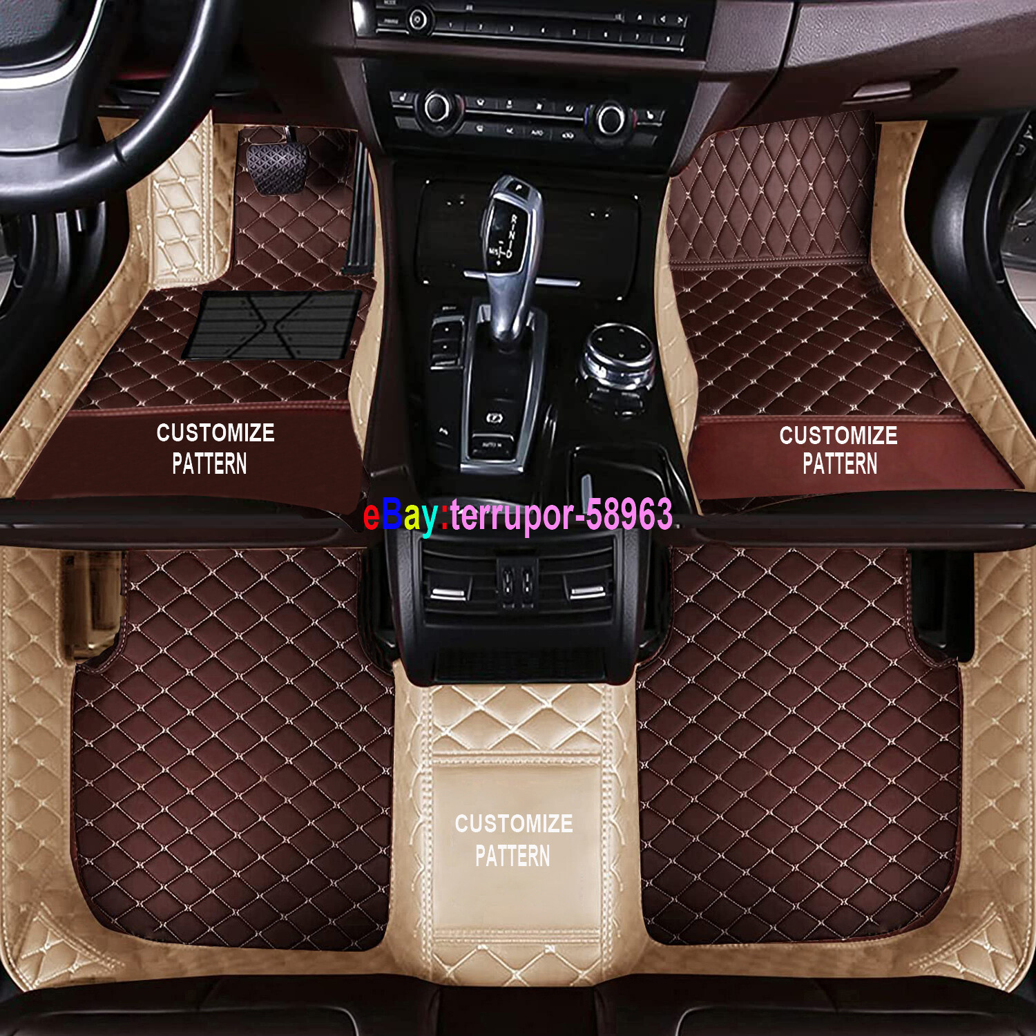 For BMW M5 F10 F07 F18 F90 G30 G31 Custom Liner Luxury Carpets Car