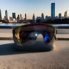 Ultra Rare Vintage Nintendo Sunglasses polarized with "Nintendo" on lenses.