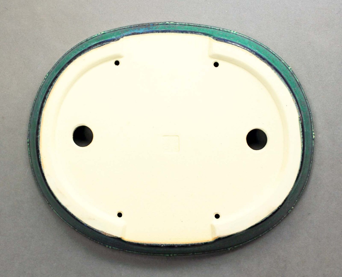 Tokoname Oval Bonsai Pot by Kouyou kiln, #A9090 : 255*207
