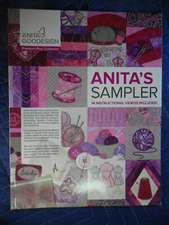 Anita Goodesign ANITA’S SAMPLER Premium Plus Collection. Book & CD NEW!