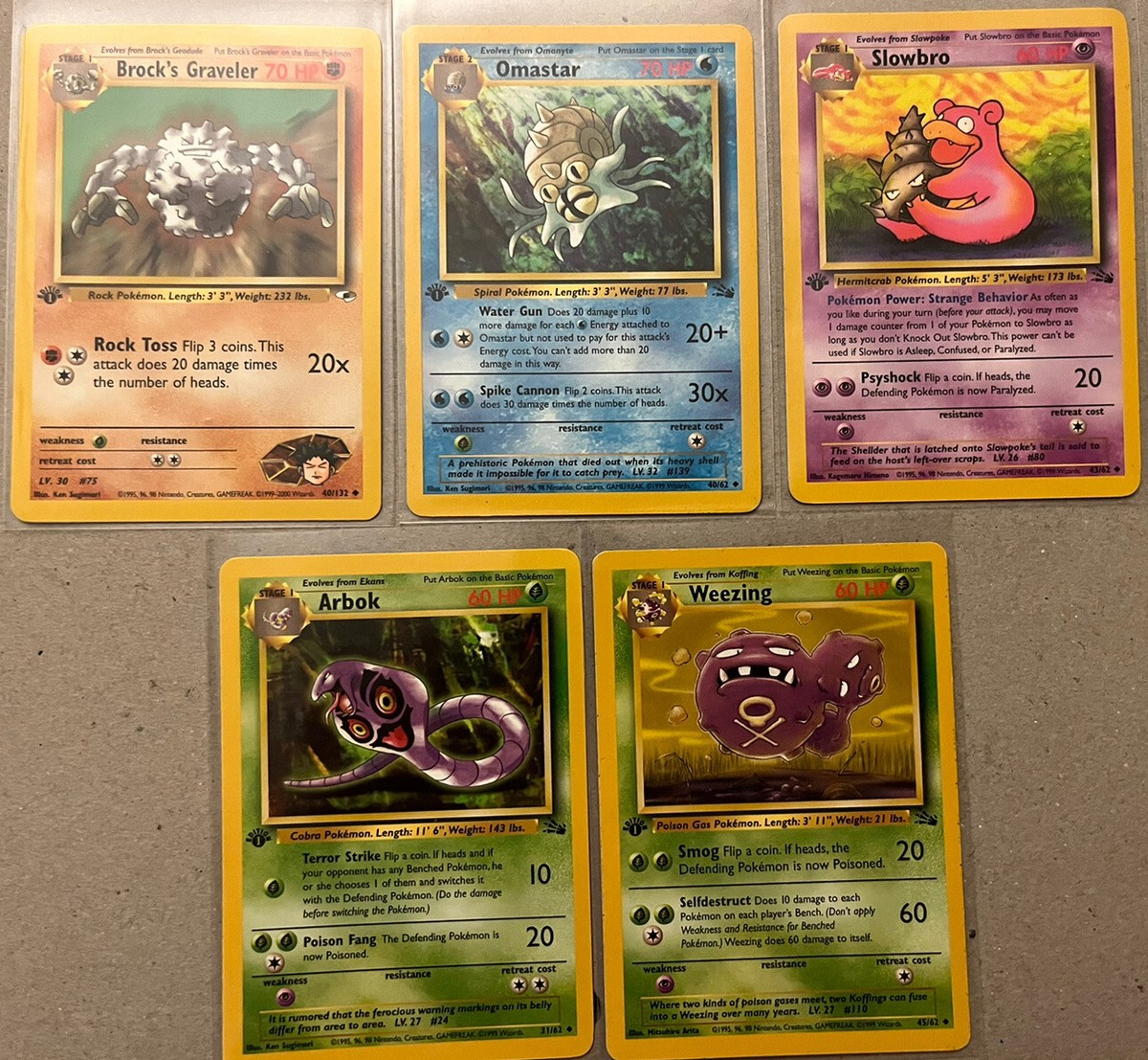 1995 pokemon card Amazon.com: Pokemon - Geodude (47) main image 1