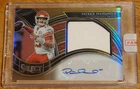2020 Panini Select Patrick Mahomes II Jumbo Signature Swatches Copper Prizm /10