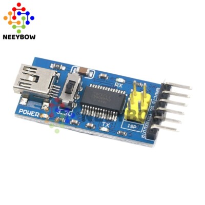 FTDI Basic Programmer USB To TTL FT232RL 3.3V/5V with ISP Pin Header