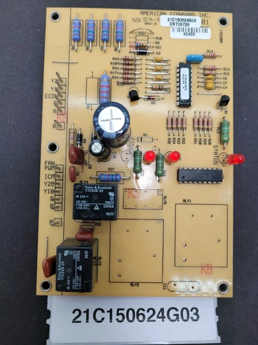 Trane Compressor Staging Control Board CNT03728 21C150624G03