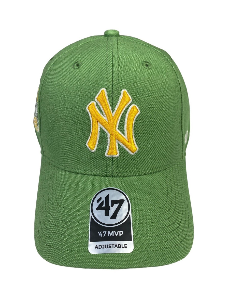 New York Yankees'47 Brand Subway Series Green Yellow MVP Snapback