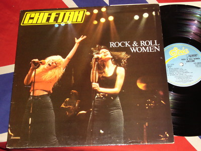CHEETAH - rock & roll woman  LP 1981  EPIC EPC 85522  FOC