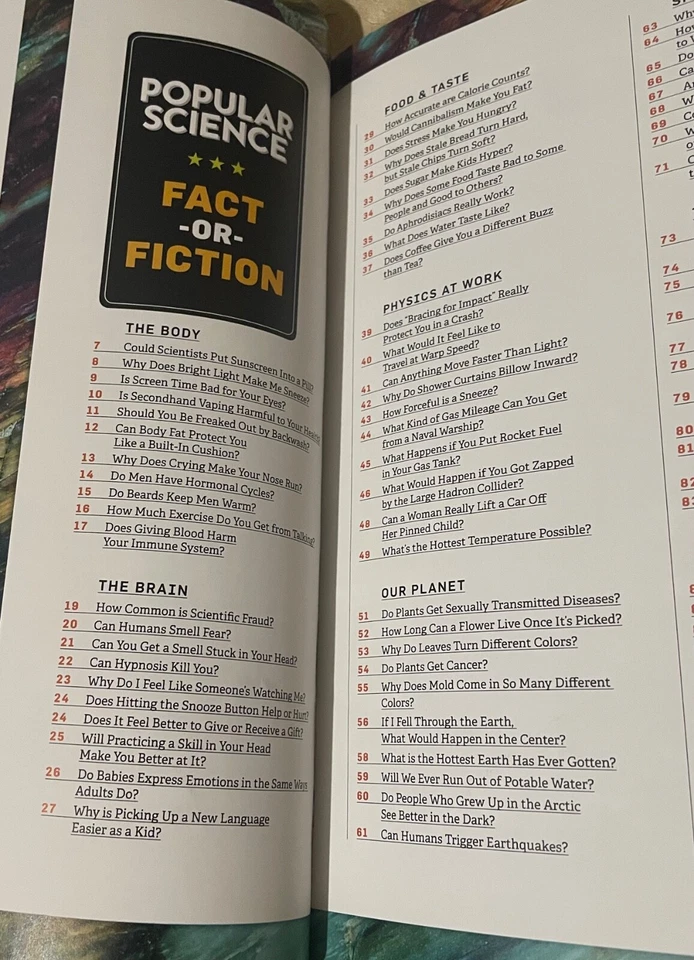 Popular Science Magazine (Fact or Fiction / Experts Answer Surprising Questions) - Image 4 of 4