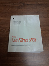 Apple Laserwriter 8500 Users Manual