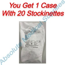  20-Pack DeRoyal Standard Stockinette Double Ply Sterile 6" X 60" 9606-60