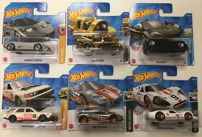 HOT WHEELS  6 Stück in OVP / NEU / Sammler Spiel Auto von Mattel McLaren Nissan
