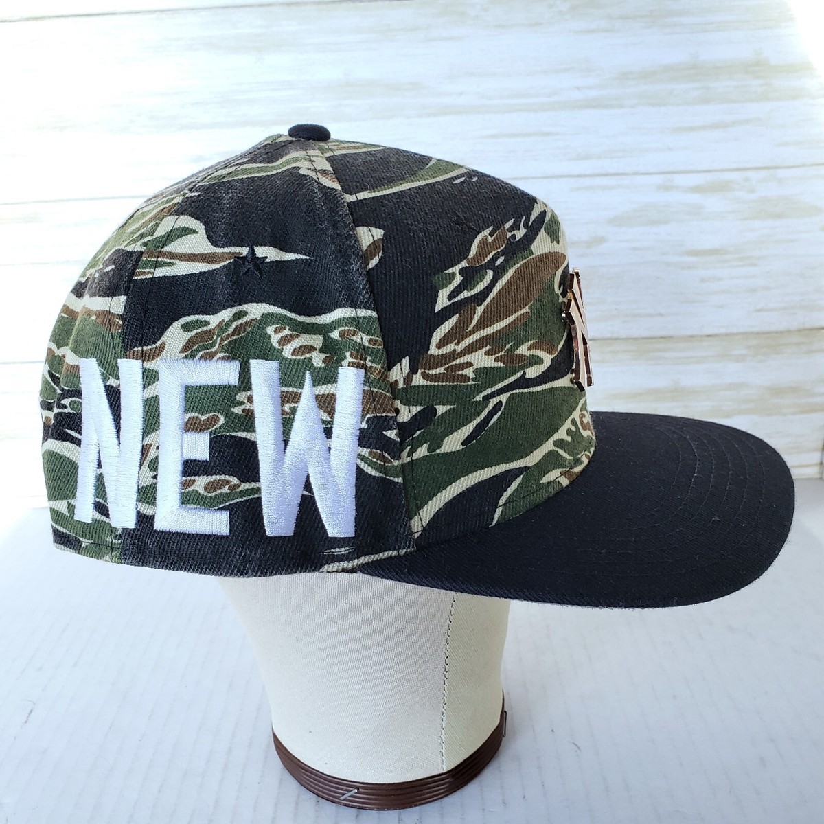 Twnty-Two New York State of Mind Snapback Hat Camo NY Twnty-Two New York State of Mind Snapback Hat Camo NY
